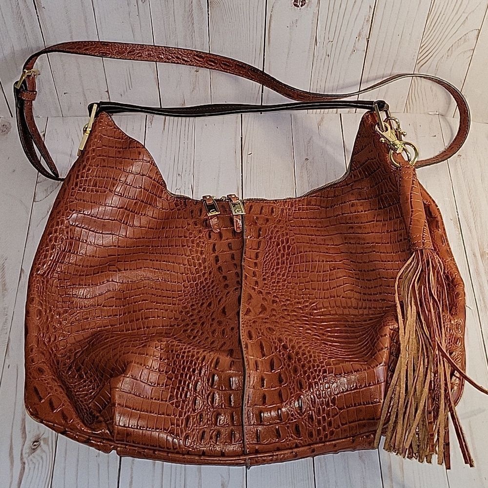 Gili Leather Hobo Bag